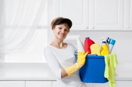 Hard floor restoration and cleaning in a SW18 home