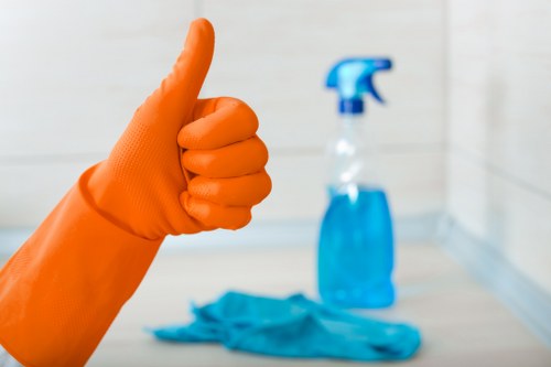Local post-construction cleaning for a SW18 commercial space