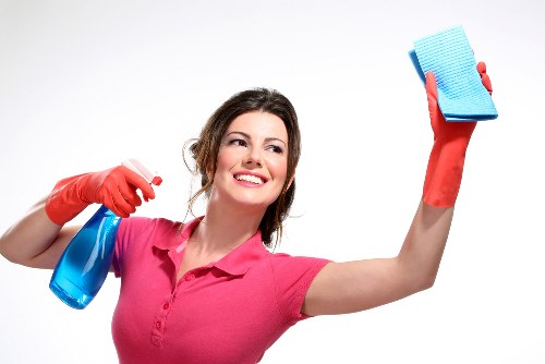 Professional domestic cleaning in an SW18 apartment interior
